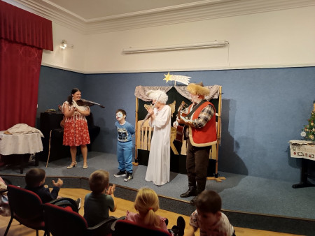 Vánoční představení Polanova síň